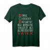 Alleinerziehender Vater Papa T-Shirt – Lustiges, Cooles Geschenk für Single Väter zu Vatertag, Geburtstag & Weihnachten
