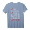 Alleinerziehender Vater Papa T-Shirt – Lustiges, Cooles Geschenk für Single Väter zu Vatertag, Geburtstag & Weihnachten