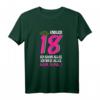 Volljährig Mädchen 18. Geburtstag T-Shirt - Lustiges Outfit mit Spruch für den besonderen Tag, Geschenkidee für Tochter, Frau & Freundin