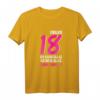 Volljährig Mädchen 18. Geburtstag T-Shirt - Lustiges Outfit mit Spruch für den besonderen Tag, Geschenkidee für Tochter, Frau & Freundin