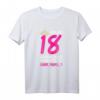 Volljährig Mädchen 18. Geburtstag T-Shirt - Lustiges Outfit mit Spruch für den besonderen Tag, Geschenkidee für Tochter, Frau & Freundin