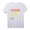 HapDog T-Shirt für Mann & Frau - Legendär seit Februar 1981 Geschenk zum HapDog, Party & Familienfest