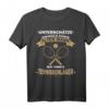 Herren Unterschätze niemals einen alten Mann mit Tennisschläger T-Shirt – Lustiges Geschenk für Tennisfans & Senioren