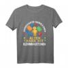 Unterschätze Niemals Einen Alten Mann Mit Klemmbausteinen T-Shirt – Humorvolles Geschenk für Baustein-Fans und Senioren