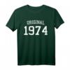 Original 1974 – 50 Jahre alt Männer & Frauen Geburtstag T-Shirt | Perfektes Geschenk & Partyoutfit zum 50. Jubiläum