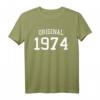 Original 1974 – 50 Jahre alt Männer & Frauen Geburtstag T-Shirt | Perfektes Geschenk & Partyoutfit zum 50. Jubiläum
