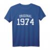 Original 1974 – 50 Jahre alt Männer & Frauen Geburtstag T-Shirt | Perfektes Geschenk & Partyoutfit zum 50. Jubiläum