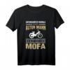 Alter Mann Mofa & Moped Opa T-Shirt – Lustiges Geschenk für Rentner, Großväter & Zweirad-Fans