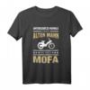 Alter Mann Mofa & Moped Opa T-Shirt – Lustiges Geschenk für Rentner, Großväter & Zweirad-Fans