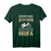 Alter Mann Mofa & Moped Opa T-Shirt – Lustiges Geschenk für Rentner, Großväter & Zweirad-Fans
