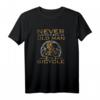 Alter Mann Fahrrad T-Shirt - Unterschätze Niemals Opa Geschenk für Radfahrer, Biker & Fahrradliebhaber