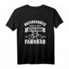Unterschätze niemals einen alten Mann mit Fahrrad T-Shirt – Lustiges Geschenk für aktive Senioren, Großväter & Radfahrer