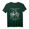 Unterschätze niemals einen alten Mann mit Fahrrad T-Shirt – Lustiges Radsport Geschenk für Geburtstage & Weihnachten für Radfahrer ab 50, 60, 70, 80 Jahre