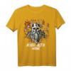 Herren Blutig Böser alter Mann Witziges Vintage Design für Männer - Sarkastisches Totenkopf T-Shirt, Perfekt zum Vatertag