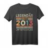 11. Geburtstag Legendär Seit 2013 T-Shirt - Perfektes Geschenk für 11-jährige Jungen und Mädchen, Familienfeier & Geburtstagsfeier