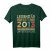 11. Geburtstag Legendär Seit 2013 T-Shirt - Perfektes Geschenk für 11-jährige Jungen und Mädchen, Familienfeier & Geburtstagsfeier