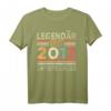 11. Geburtstag Legendär Seit 2013 T-Shirt - Perfektes Geschenk für 11-jährige Jungen und Mädchen, Familienfeier & Geburtstagsfeier