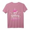 10 Jahre alt Geburtstag Outfit für Mädchen - Lustiges Prinzessin T-Shirt für Kindergeburtstag & Party