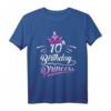 10 Jahre alt Geburtstag Outfit für Mädchen - Lustiges Prinzessin T-Shirt für Kindergeburtstag & Party