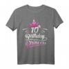 10 Jahre alt Geburtstag Outfit für Mädchen - Lustiges Prinzessin T-Shirt für Kindergeburtstag & Party