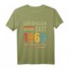 58. Geburtstag T-Shirt für Mann und Frau - Legendär seit 1966 Vintage Retro Party Outfit & Geschenkidee