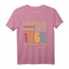58. Geburtstag T-Shirt für Mann und Frau - Legendär seit 1966 Vintage Retro Party Outfit & Geschenkidee