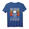 Verpiss alte Leute nicht - Lustiges Skull T-Shirt mit humorvollen Aufschriften für Weihnachten, Halloween & Alltag