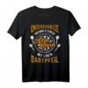 Herren Darts T-Shirt – Lustiges Dartspieler Design für Geburtstage, Renteneintritt & Dart Turniere für Vater & Opa