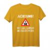 50. Geburtstag T-Shirt Achtung 50 Jahre Alt Geschenk 1969 - Lustiges Party-Shirt für Mann und Frau zum Feiern & Verschenken