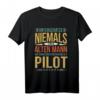 Herren Alter Mann Pilot T-Shirt – Lustiges Flugzeug Design für Piloten mit Humor