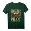 Herren Alter Mann Pilot T-Shirt – Lustiges Flugzeug Design für Piloten mit Humor