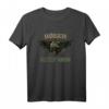 Böser Alter Mann Camouflage Totenkopf T-Shirt – Cooles Geschenk für Papa, Opa oder Freund zum Geburtstag oder Vatertag