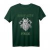 Böser alter Mann Totenkopf Camouflage Tarnmuster T-Shirt – Lustiges Geschenk für Rentner, Opas & Väter zu Halloween & Vatertag