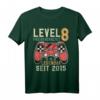 Level 8 Freigeschaltet Vintage Videospiel T-Shirt zum 8. Geburtstag – Perfekt für Jungen, Mädchen & Kinder, Geschenkidee für Gamer