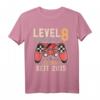 Level 8 Freigeschaltet Vintage Videospiel T-Shirt zum 8. Geburtstag – Perfekt für Jungen, Mädchen & Kinder, Geschenkidee für Gamer