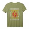 Unterschätze niemals einen alten Mann der in der DDR aufgewachsen ist - Lustiges Ossi T-Shirt zum HapDog, mit DDR Logo, rotem Stern & Hammer & Zirkel