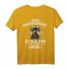 Unterschätzen Sie niemals einen alten Mann mit Airedale Terrier T-Shirt – Lustiges Hunde Geschenk für Freunde und Familie das ganze Jahr