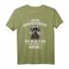 Unterschätzen Sie niemals einen alten Mann mit Airedale Terrier T-Shirt – Lustiges Hunde Geschenk für Freunde und Familie das ganze Jahr