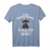 Unterschätzen Sie niemals einen alten Mann mit Airedale Terrier T-Shirt – Lustiges Hunde Geschenk für Freunde und Familie das ganze Jahr
