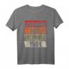 41. Geburtstag Mann - Legendär seit Dezember 1981 T-Shirt, lustiges Geschenk für Männer, Frauen & Geburtstagsfeierdekoration