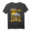 Wanderung Unterschätze Niemals Einen Alten Mann Beim Wandern T-Shirt - Lustiges Bergsteiger Design für Trekker & Naturliebhaber
