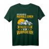 Wanderung Unterschätze Niemals Einen Alten Mann Beim Wandern T-Shirt - Lustiges Bergsteiger Design für Trekker & Naturliebhaber