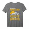 Wanderung Unterschätze Niemals Einen Alten Mann Beim Wandern T-Shirt - Lustiges Bergsteiger Design für Trekker & Naturliebhaber