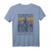 Lustiges Radfahrer Spruch T-Shirt für ältere Männer - Retro Vintage Fahrradmotiv mit E-Bike & Oldtimer Spruch