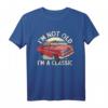Ich bin nicht alt, nur ein Klassiker T-Shirt – Lustiges Geburtstagsgeschenk für Papa, Opa & Oldtimer-Fans zum 50., 60.., 70. Geburtstag