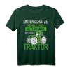 Unterschätze niemals einen alten Mann mit einem Traktor T-Shirt - Lustiges Landwirt Geschenk für Papa, Opa & Bauernhofliebhaber