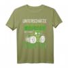 Unterschätze niemals einen alten Mann mit einem Traktor T-Shirt - Lustiges Landwirt Geschenk für Papa, Opa & Bauernhofliebhaber