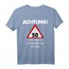 Alter Mann Achtung 50 Jahre T-Shirt - Lustiges Geburtstagsgeschenk für Männer, Papa, Opa, Vater oder Onkel zum 50. Geburtstag