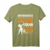 Unterschätze niemals einen alten Mann mit Pfeil und Bogen T-Shirt – Perfektes Geschenk für Bogenschützen, Hobby- und Profi-Bogenschützen zu Weihnachten oder Geburtstag