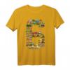 Fun Kinder 6. Geburtstag Bauernhof-Traktor T-Shirt – Perfektes Geschenk für 6-Jährige Kinder, Jungen & Mädchen, mit Bauernhof- und Traktor-Design